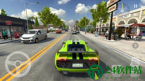 城市赛车模拟器游戏